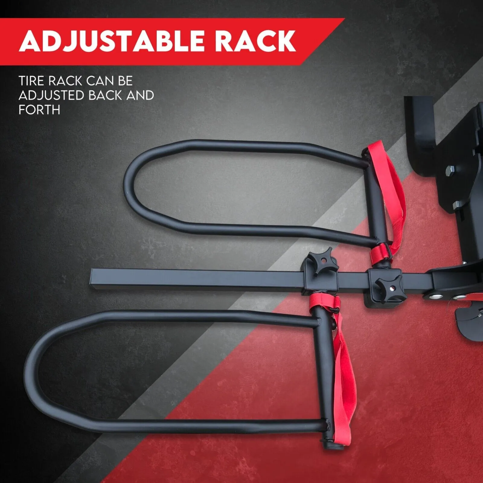 2-Bike Rack for Car SUV | Rear Bicycle Holder Carrier Hitch Mount Platform Holder