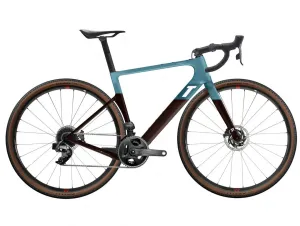3T Exploro Race Complete Bike Gravel Sram Force AXS 2x - Blue/Brown