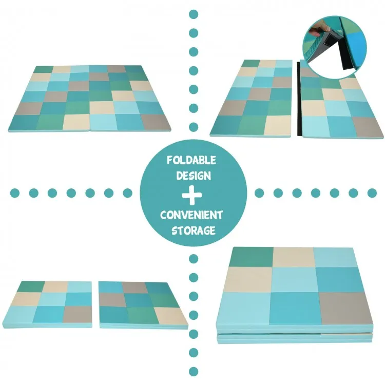 58" Foldable Foam Play Mat