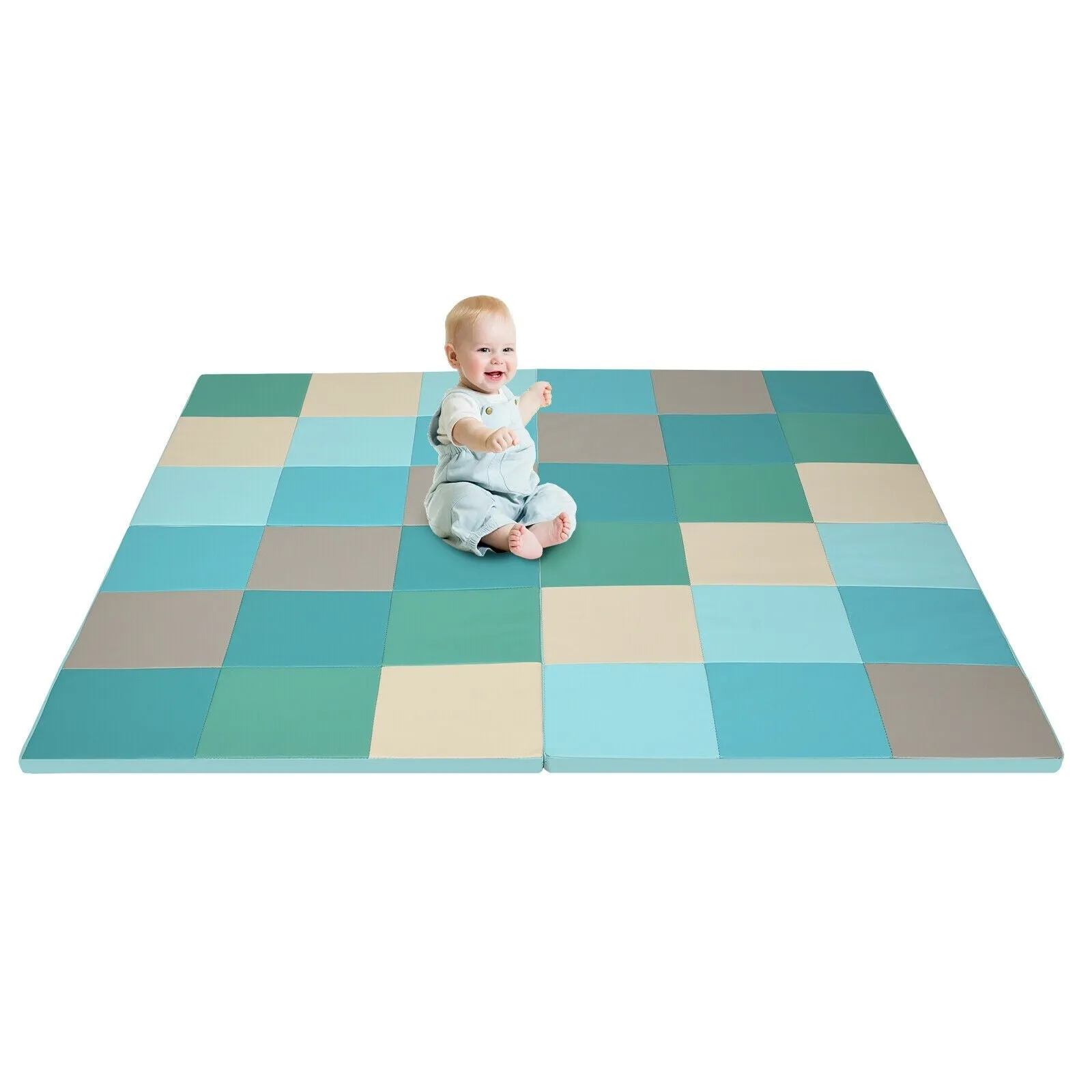 58" Foldable Foam Play Mat