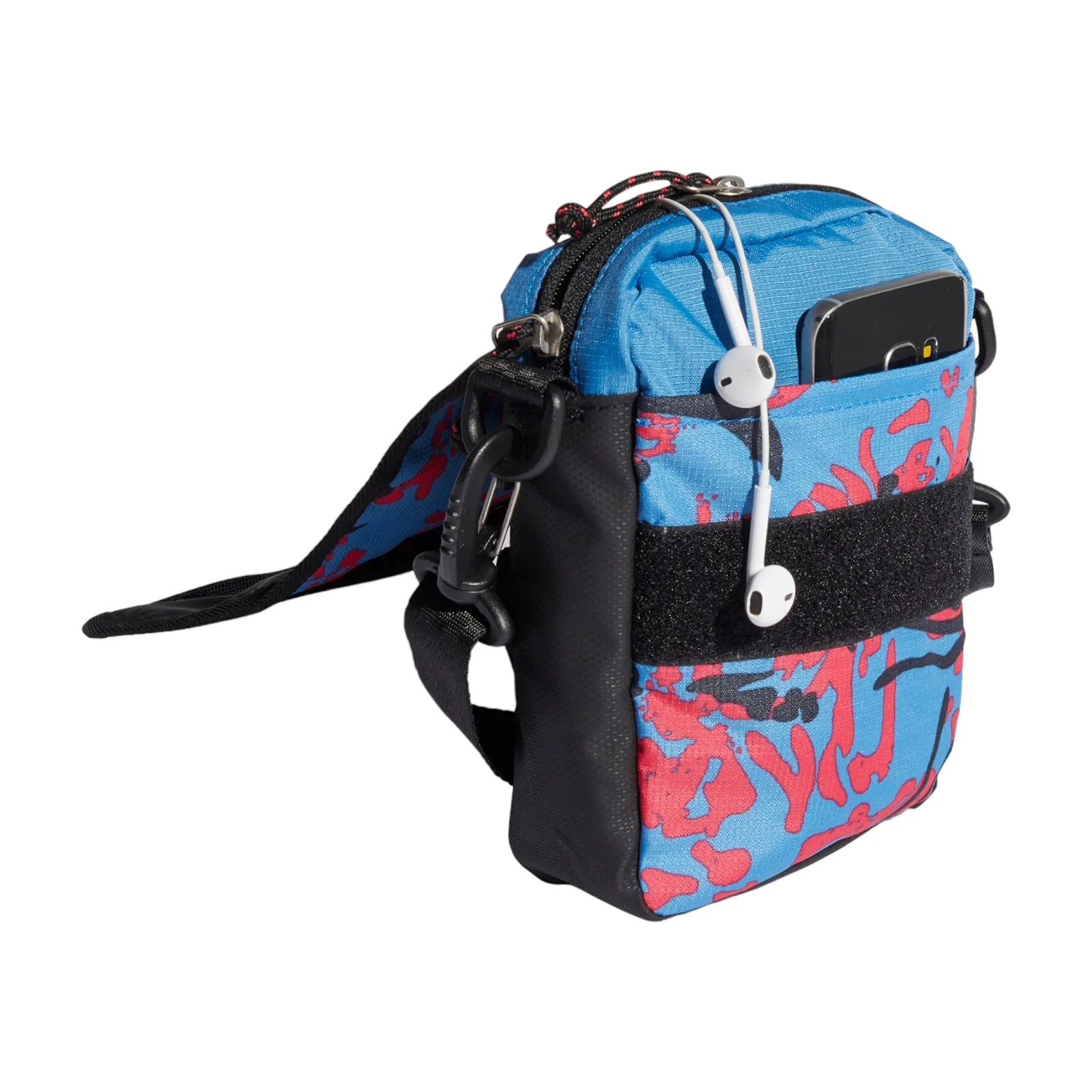 adidas Originals Adventure Flap Bag Small - Focus Blue / Core Pink