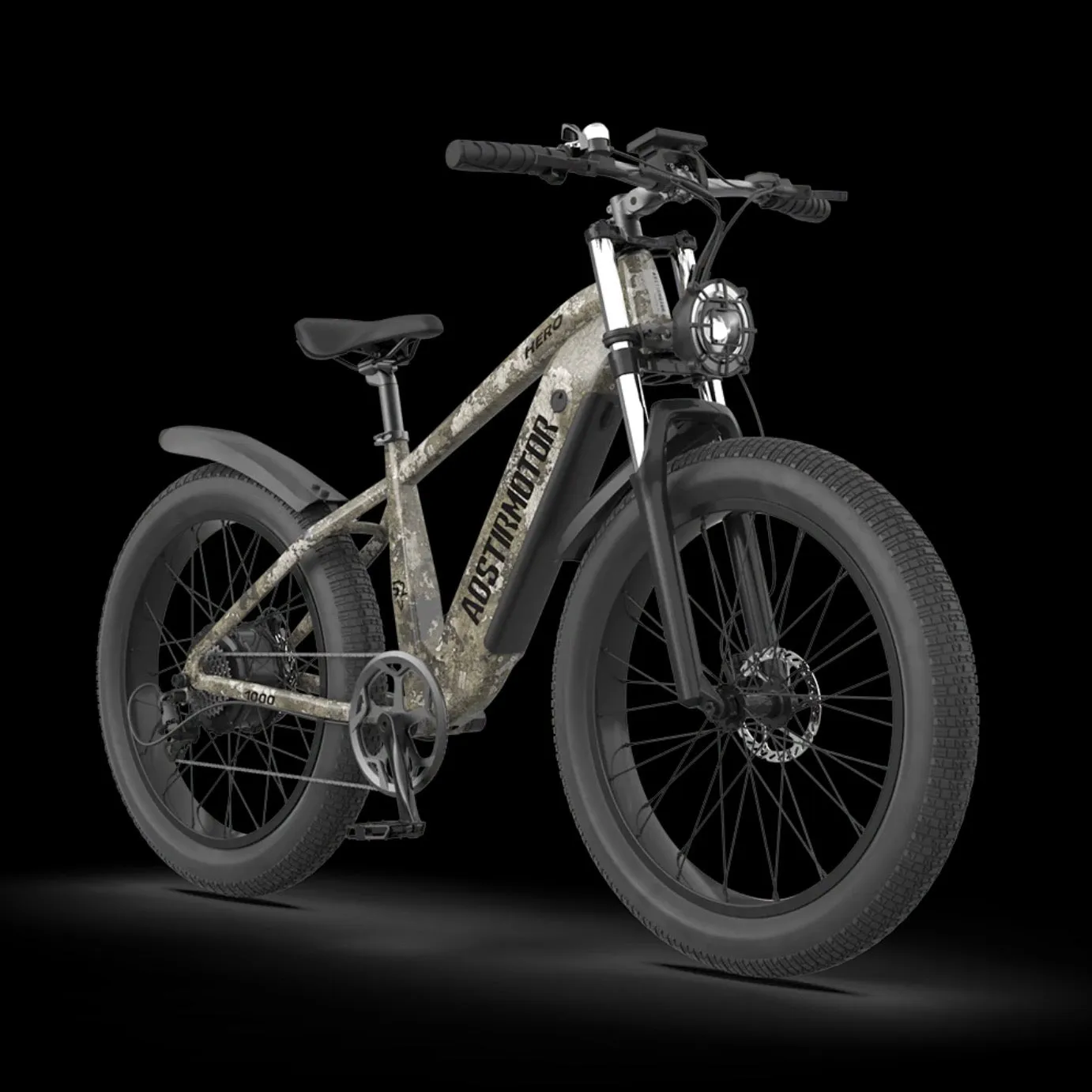 AOSTIRMOTOR|Hero 1000W  52V 20Ah Mountain Off-Road Electric Bike
