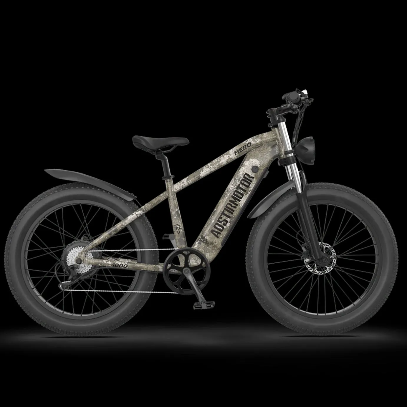AOSTIRMOTOR|Hero 1000W  52V 20Ah Mountain Off-Road Electric Bike