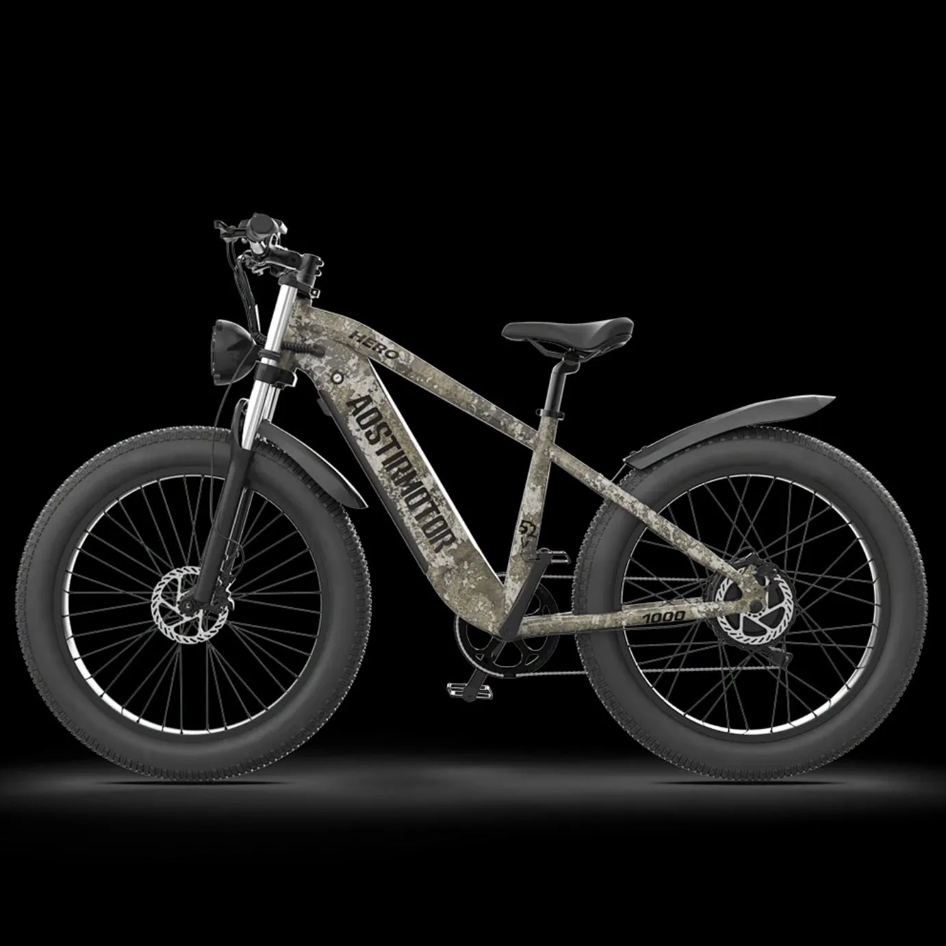 AOSTIRMOTOR|Hero 1000W  52V 20Ah Mountain Off-Road Electric Bike
