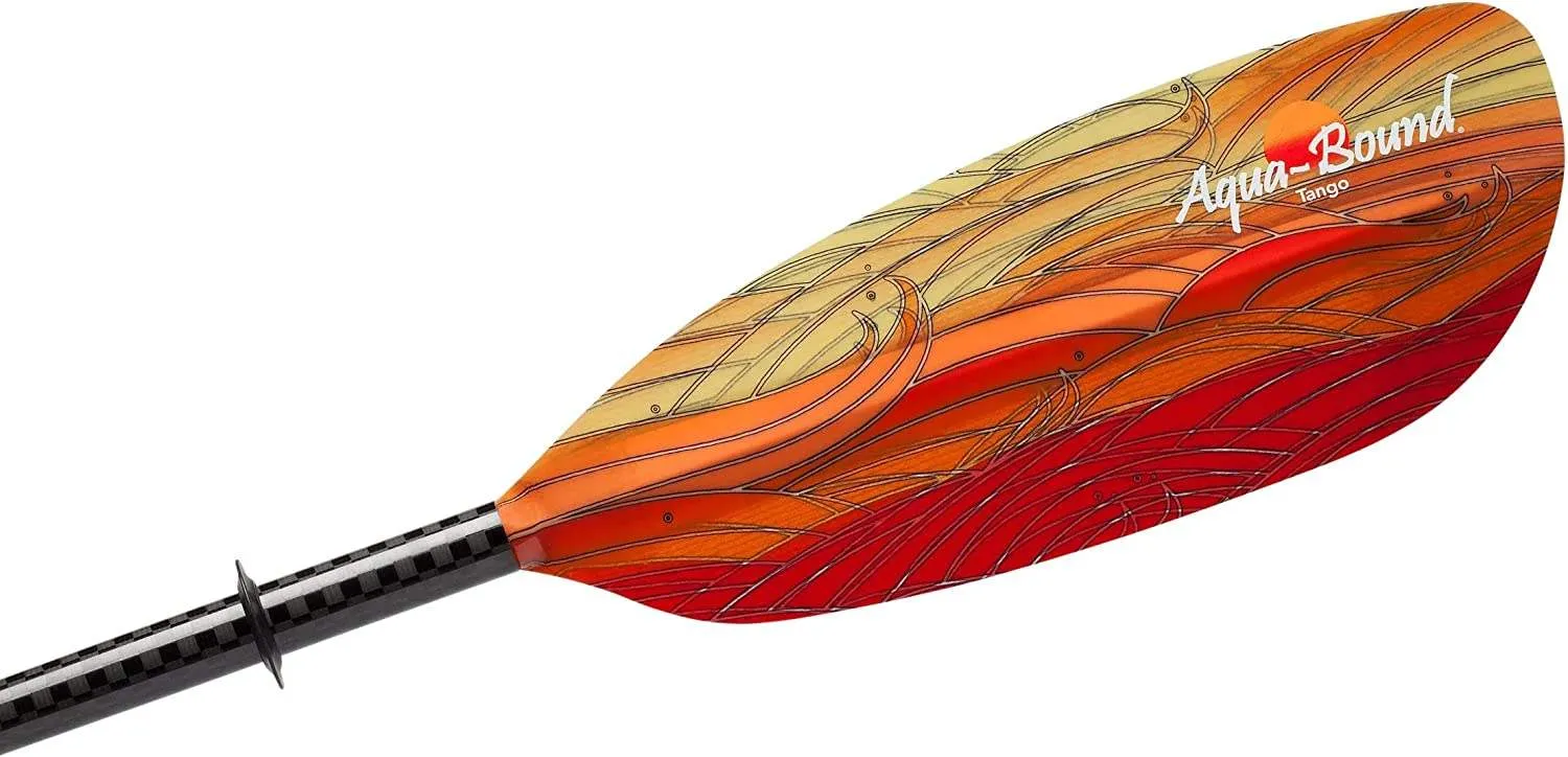 Aqua-Bound Tango Fiberglass 2-Piece Kayak Paddle – Lightweight & Durable Paddle for Enhanced Performance and Comfort