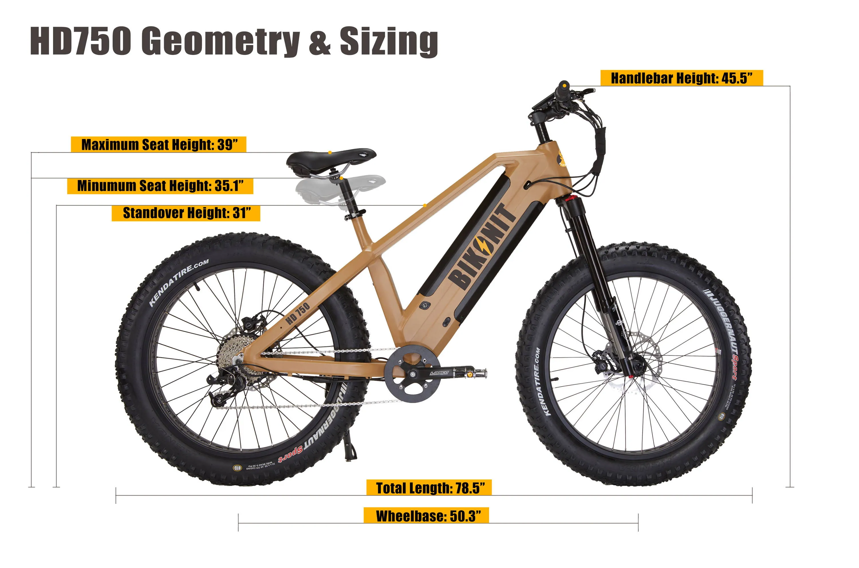 Bikonit Warthog HD 750 w Electric Hunting Bike