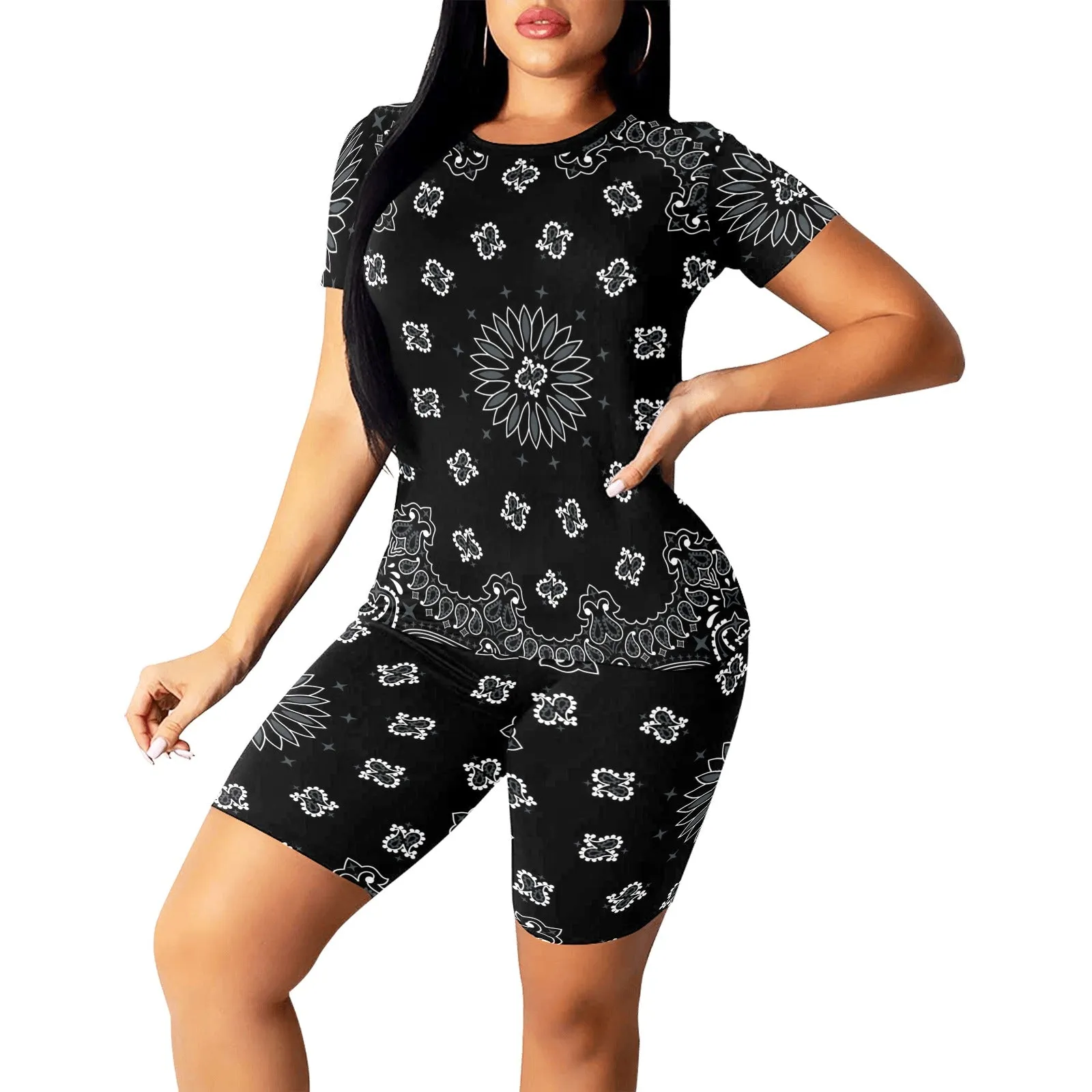 black buck Women's Short Yoga Set