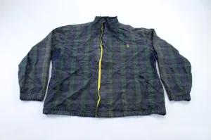 Chaps Ralph Lauren Embroidered Plaid Jacket