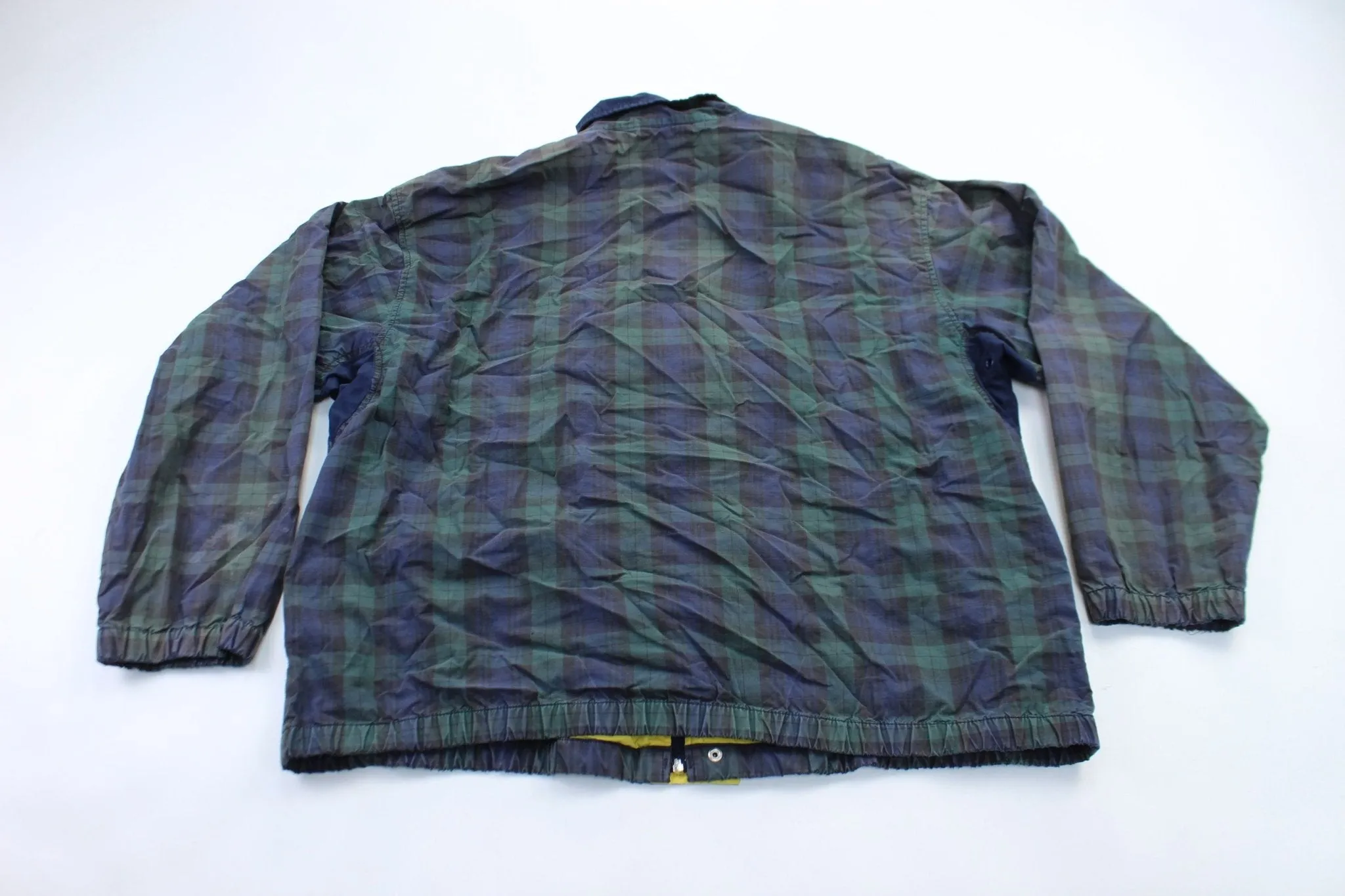 Chaps Ralph Lauren Embroidered Plaid Jacket