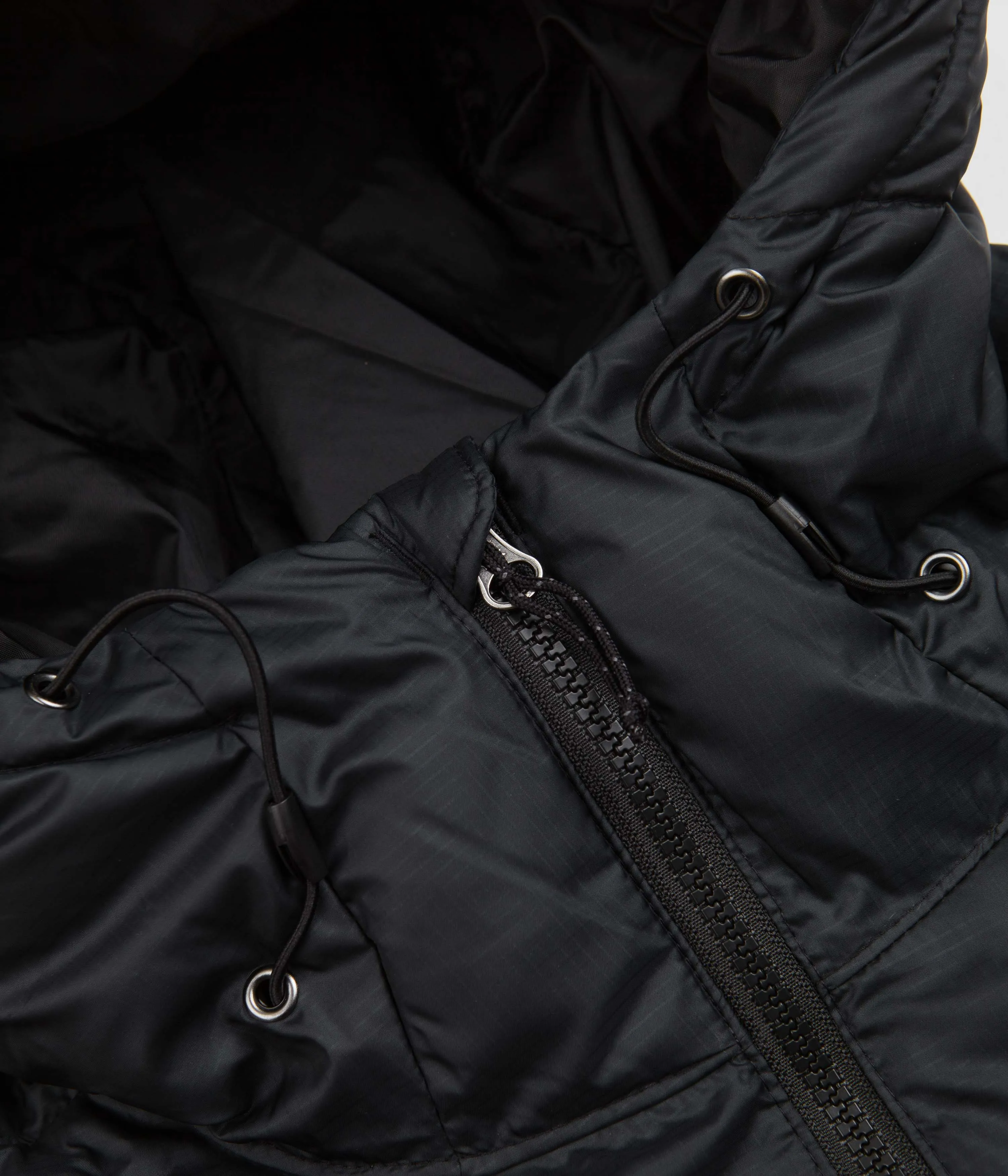 Columbia Puffect Hooded Jacket - Ancient Fossil / Black