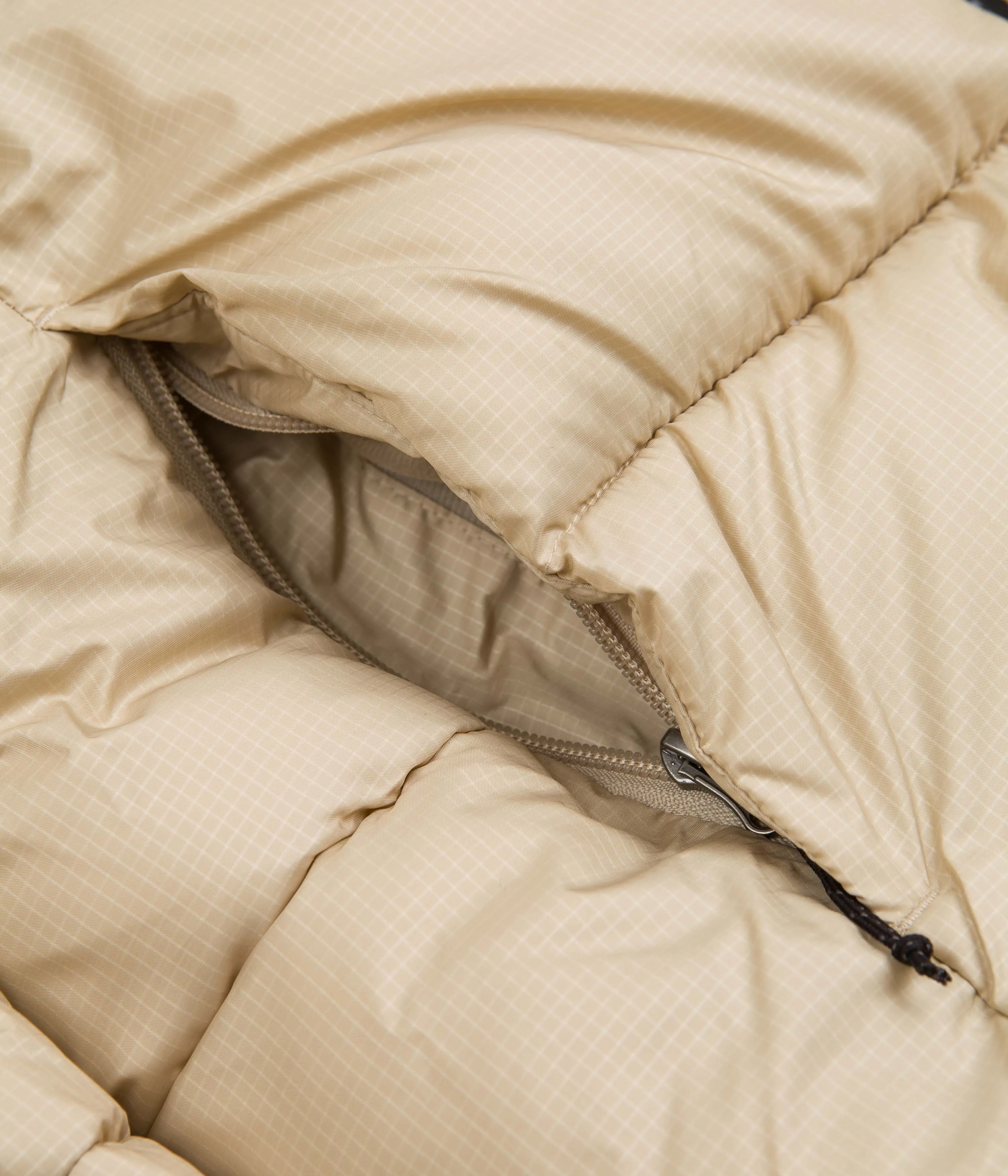 Columbia Puffect Hooded Jacket - Ancient Fossil / Black