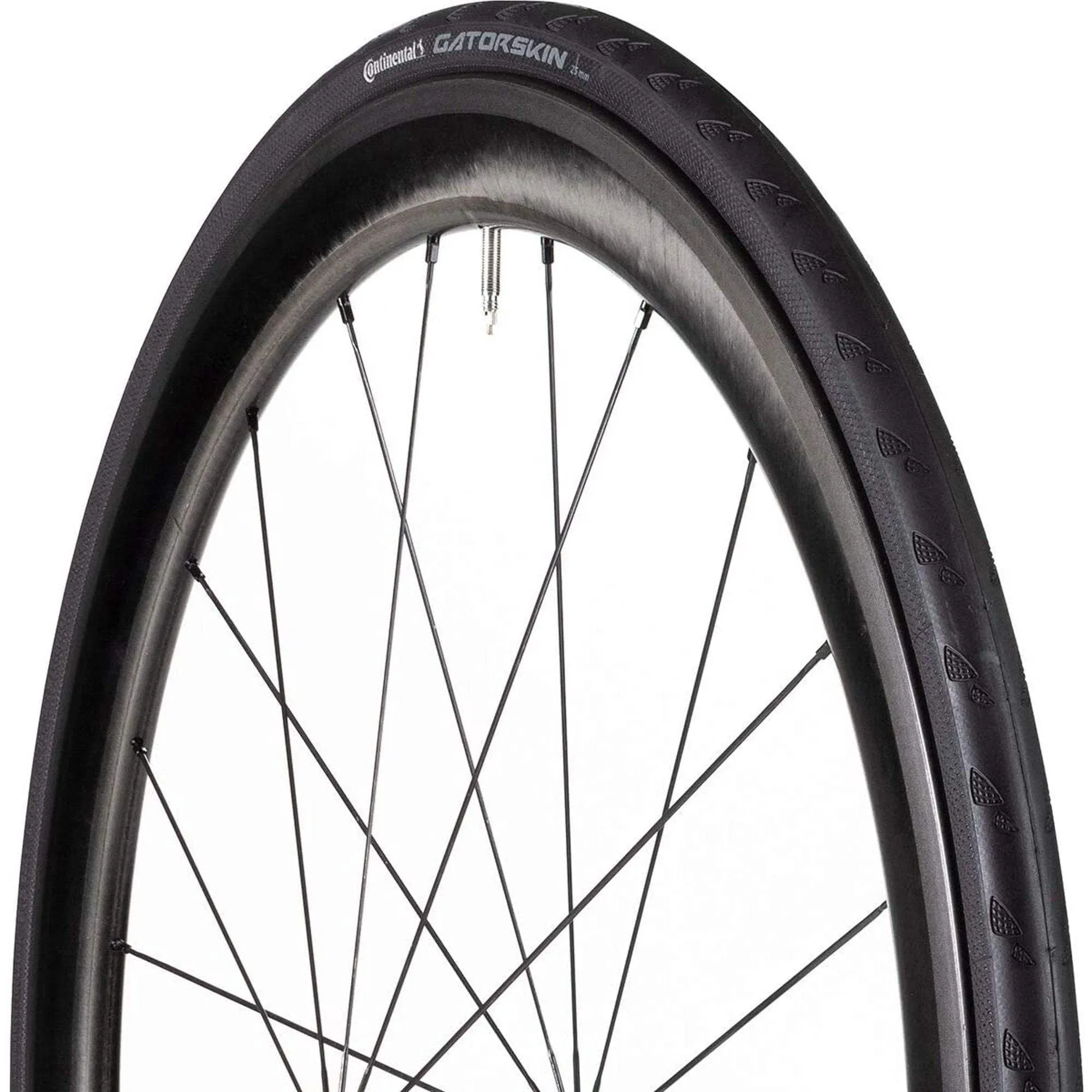 Continental Gatorskin Duraskin Folding Bike Tire Black Edition (23, 25, 28, 32) 1 & 2 Packs