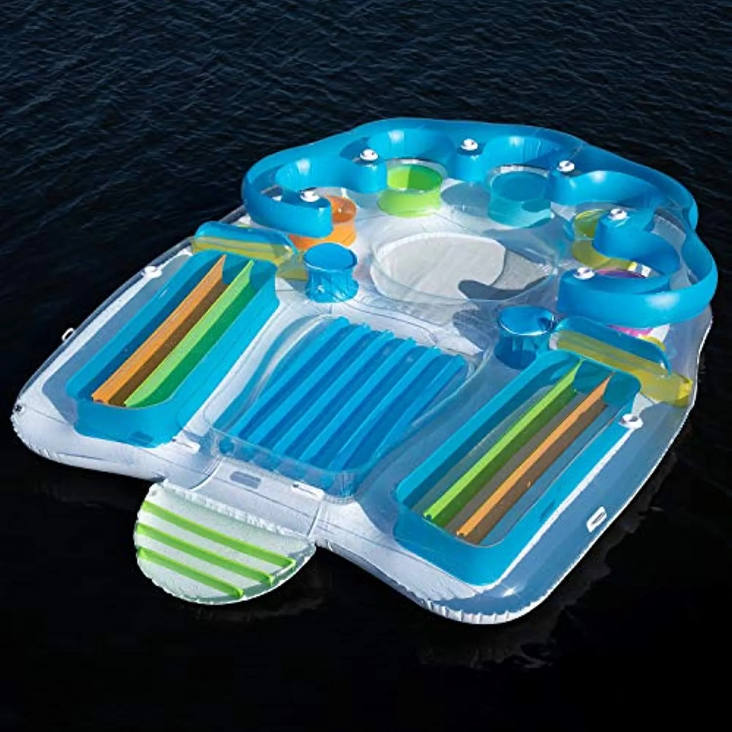 Floating Island Inflatable Raft 7 Person!