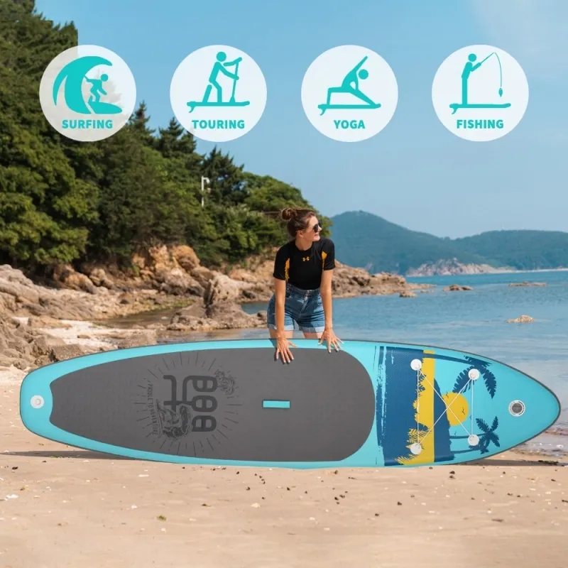 Funwater 11’ Inflatable Paddle Board SUP - Baby Blue