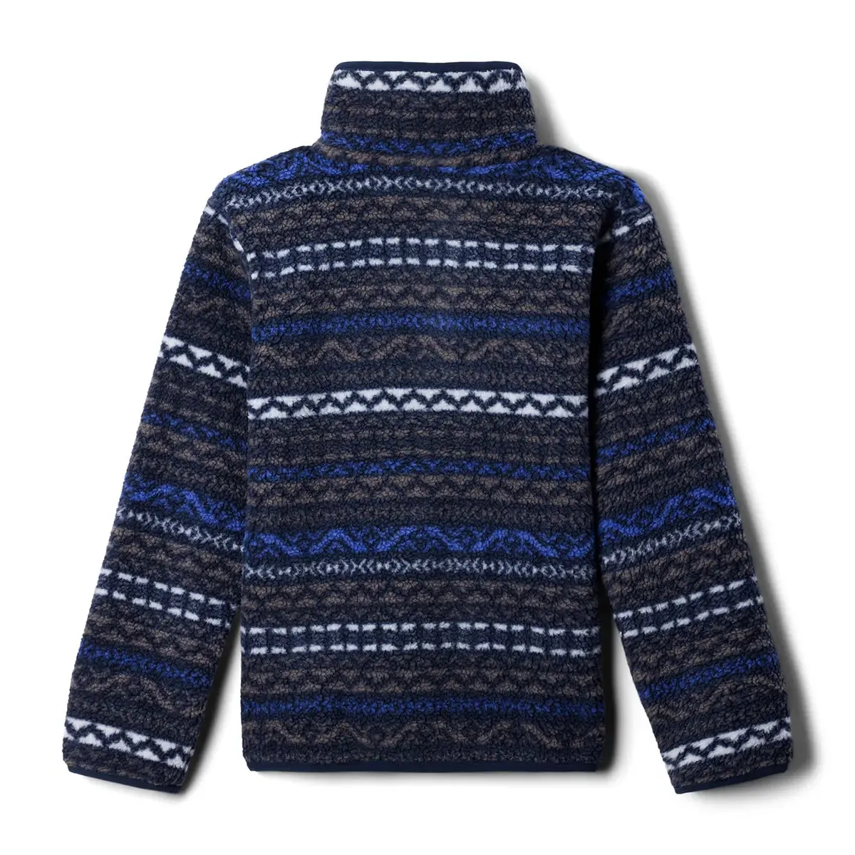 Helvetia™ II Printed Half Snap Fleece - Blue/Grey