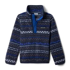 Helvetia™ II Printed Half Snap Fleece - Blue/Grey