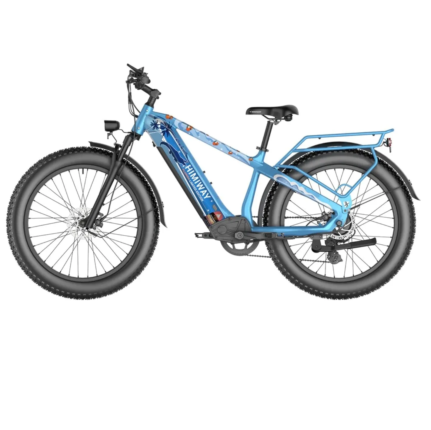 Himiway| Premium ZEBRA 750W All Terrain Fat Tire Electric Bike