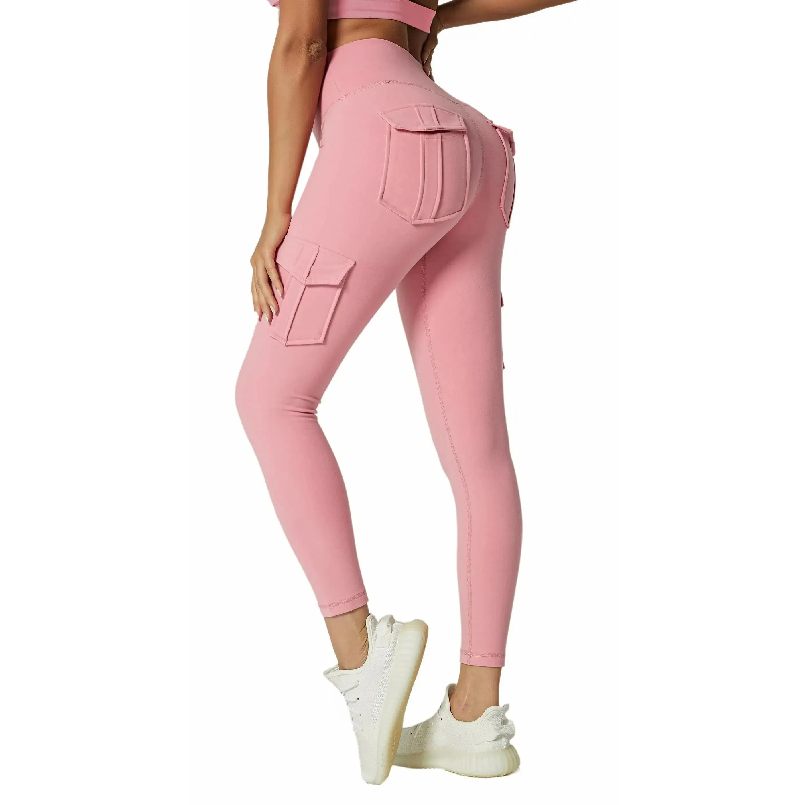 Hot Sale Women Yoga Workout Pocket Leggings High Waist Stretch