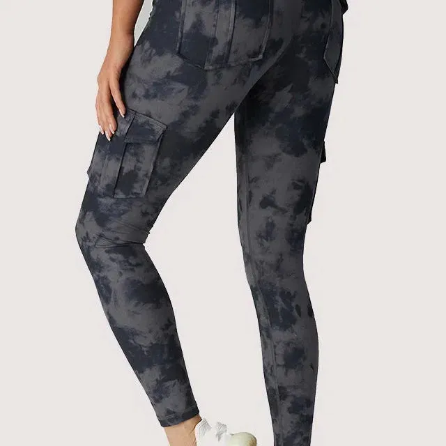 Hot Sale Women Yoga Workout Pocket Leggings High Waist Stretch