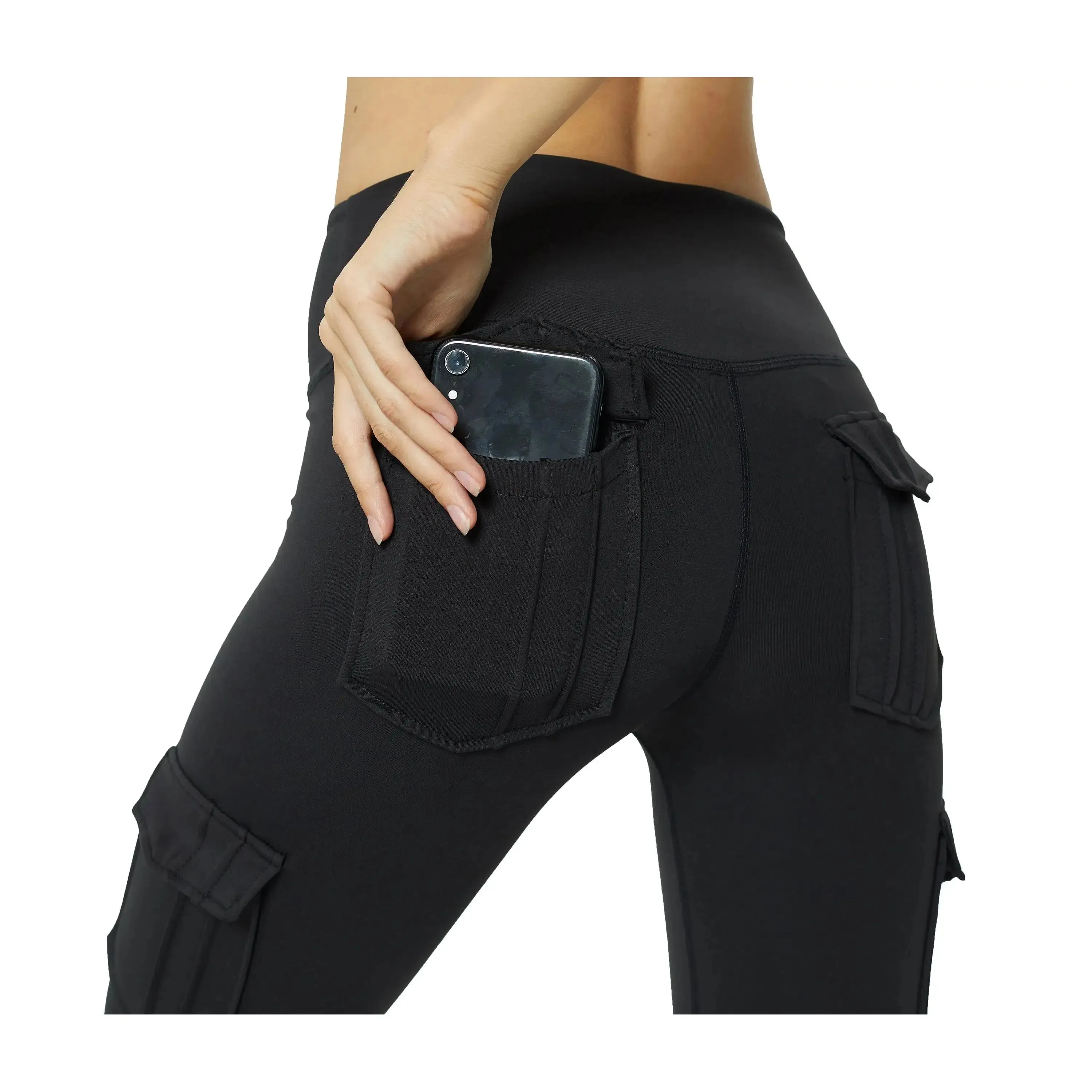 Hot Sale Women Yoga Workout Pocket Leggings High Waist Stretch