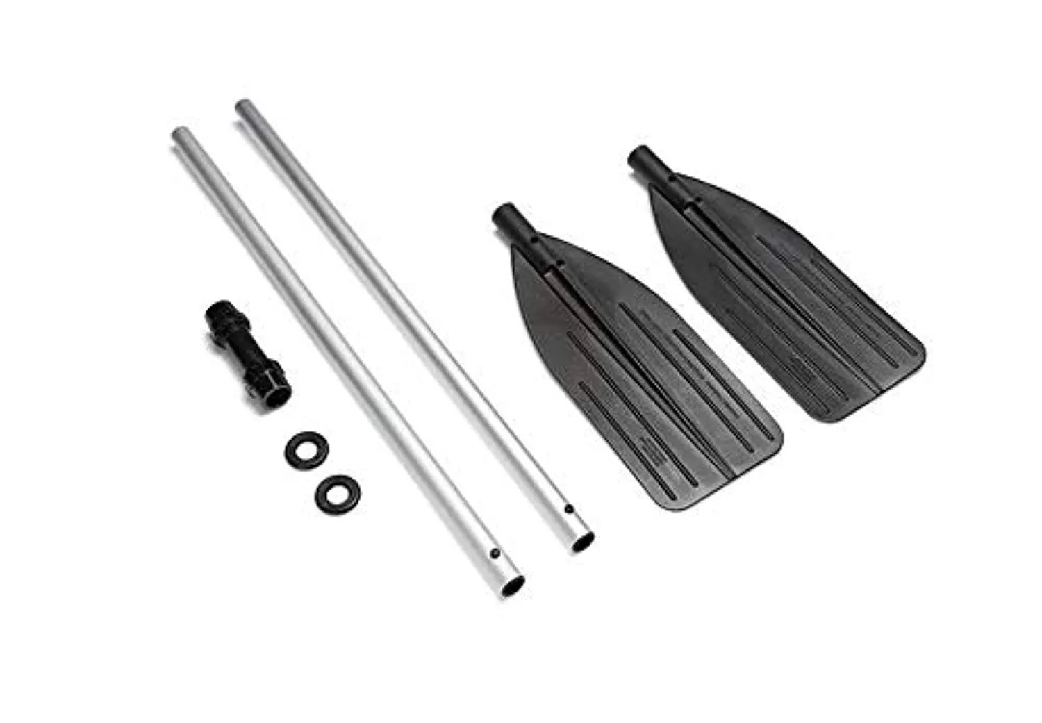 Inflatable Dual Purpose Kayak Paddles Boat Oars & 2 Person Pool Tube Float