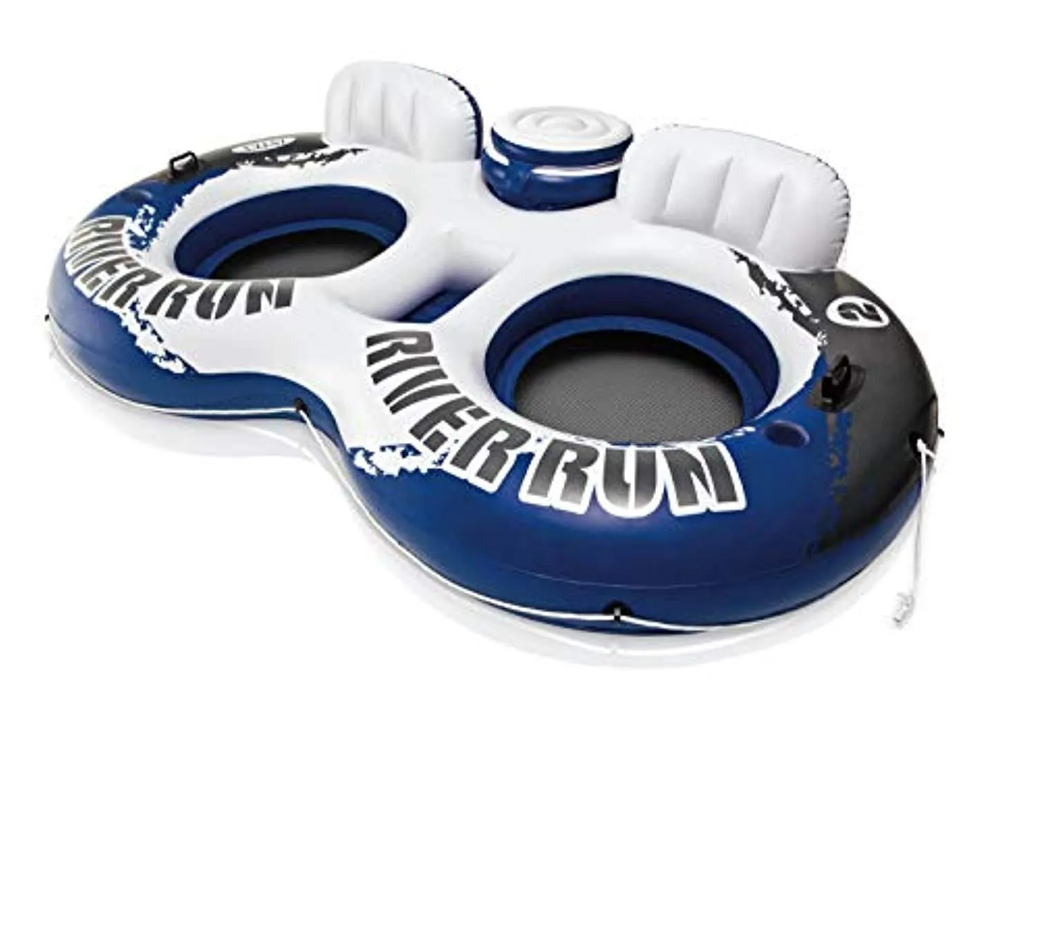 Inflatable Dual Purpose Kayak Paddles Boat Oars & 2 Person Pool Tube Float