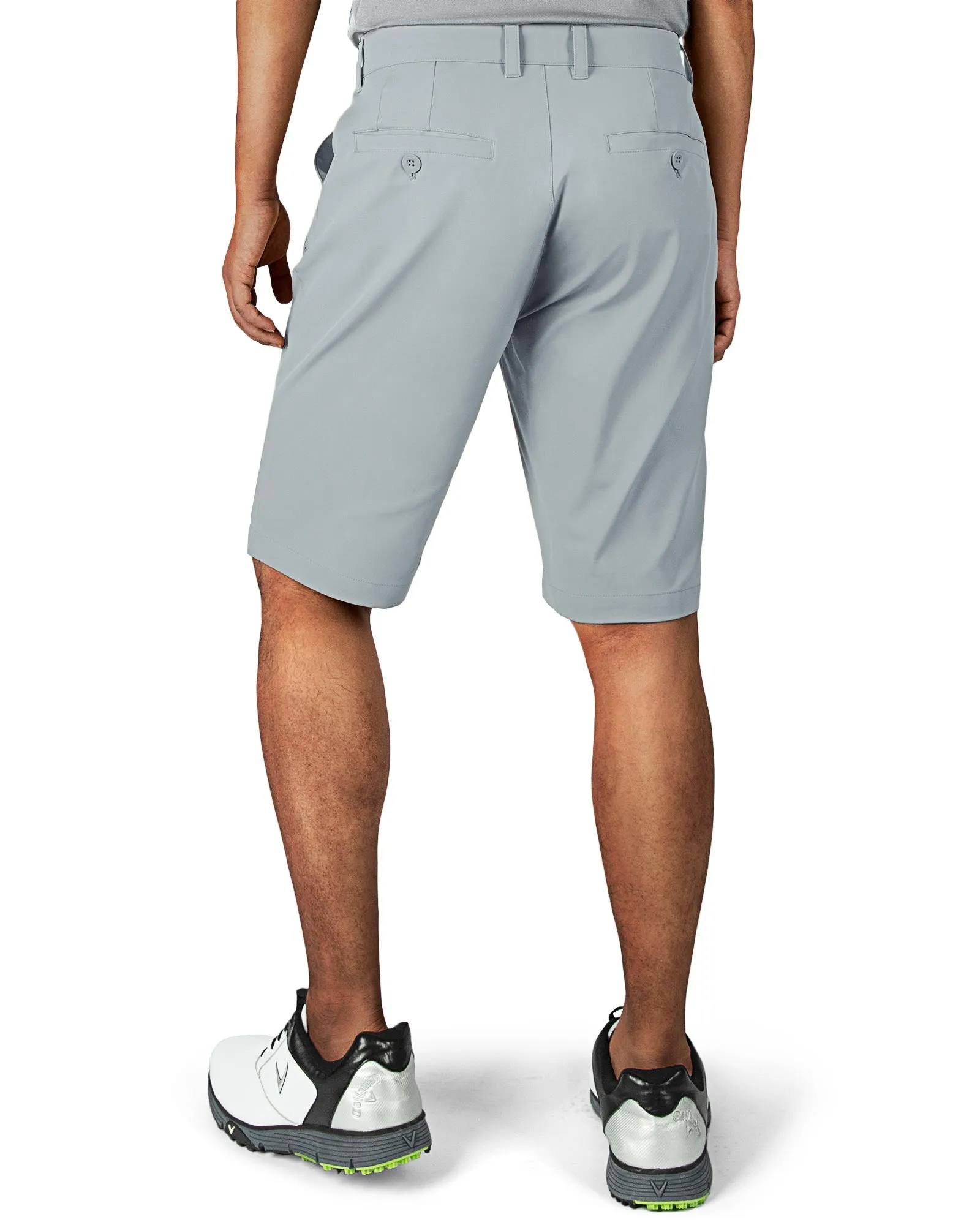 Men's 10" UPF 40  Water-Resistant Golf Shorts with 5 Pockets
