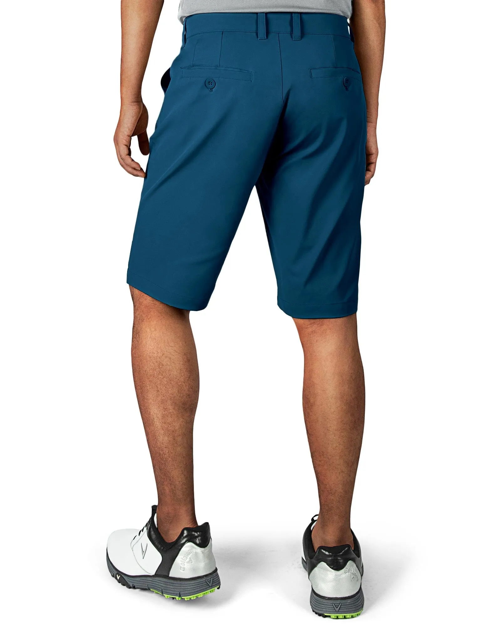 Men's 10" UPF 40  Water-Resistant Golf Shorts with 5 Pockets