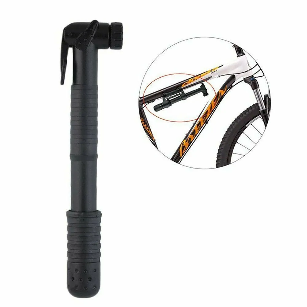 Mini Bicycle Pump120 Psi High Pressure Bike Tyre Pump Inflator Nylon Ultralight Cycling Air Pump Bicycle Accessories