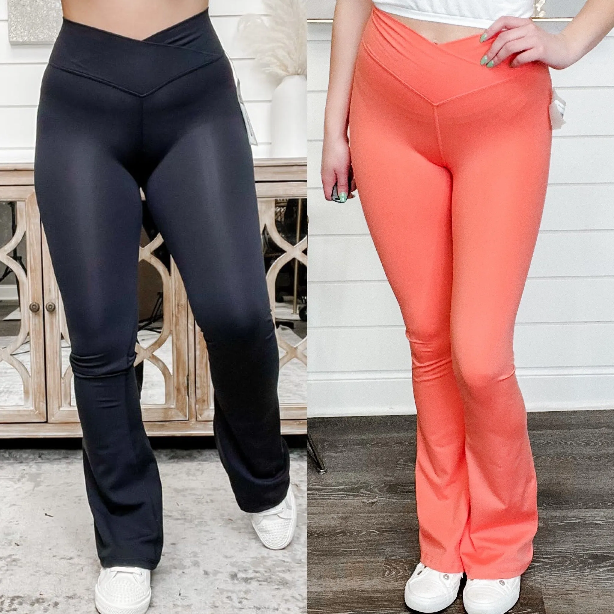 Mono B All Along Mid Rise Yoga Pants - 2 colors!