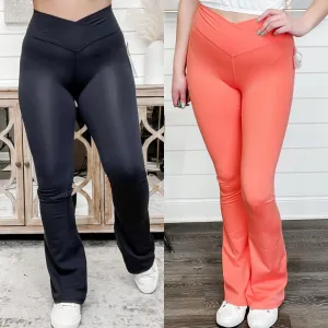 Mono B All Along Mid Rise Yoga Pants - 2 colors!