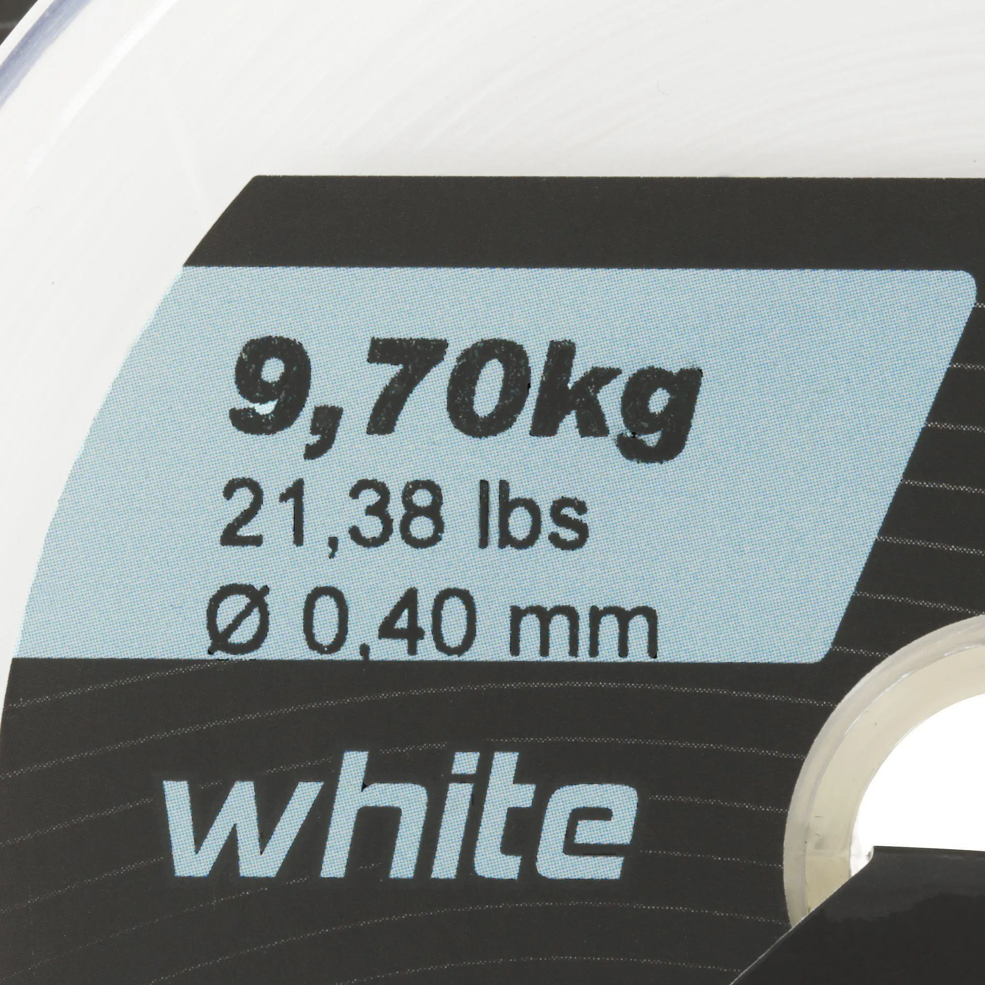 Monofilament main line, abrasion resistant 1000 m for fishing in the white sea CAPERLAN, white
