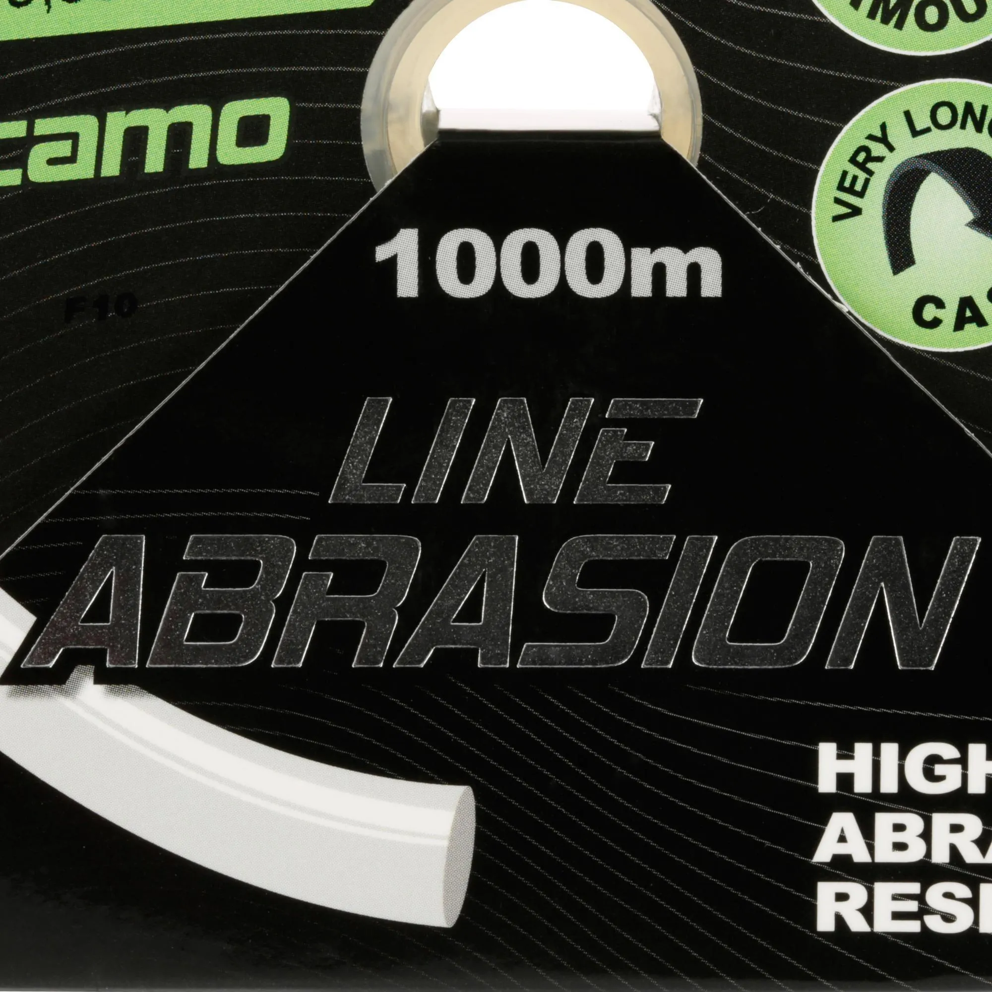 Monofilament main line, abrasion resistant 1000 m for fishing in the white sea CAPERLAN, white