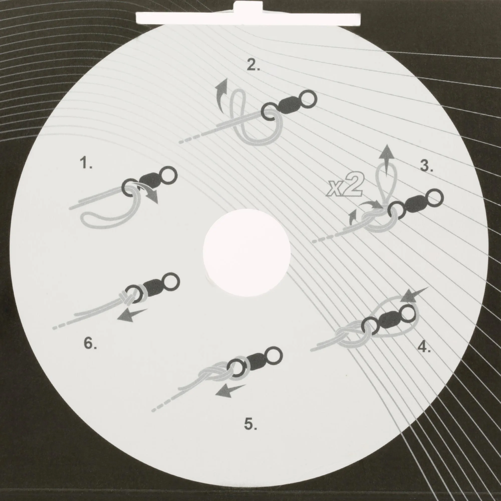 Monofilament main line, abrasion resistant 1000 m for fishing in the white sea CAPERLAN, white