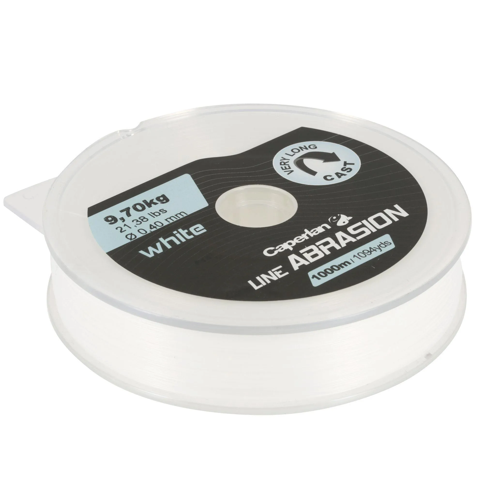 Monofilament main line, abrasion resistant 1000 m for fishing in the white sea CAPERLAN, white