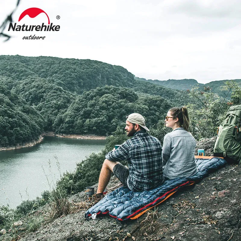 Naturehike Goose Down Sleeping Bag Naturehike Camping Ultralight Sleeping Bag Winter Waterproof Sleeping Bags
