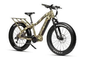 QuietKat Apex Sport, VPO, All-Terrain Fat Tire Electric Mountain Bike 48V, 16Ah, 1000W Mid-Drive Motor with Variable Power Output Technology to select between Class 1, 2, 3, and Unlimited Modes