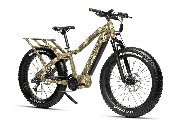 QuietKat Apex Sport, VPO, All-Terrain Fat Tire Electric Mountain Bike 48V, 16Ah, 1000W Mid-Drive Motor with Variable Power Output Technology to select between Class 1, 2, 3, and Unlimited Modes