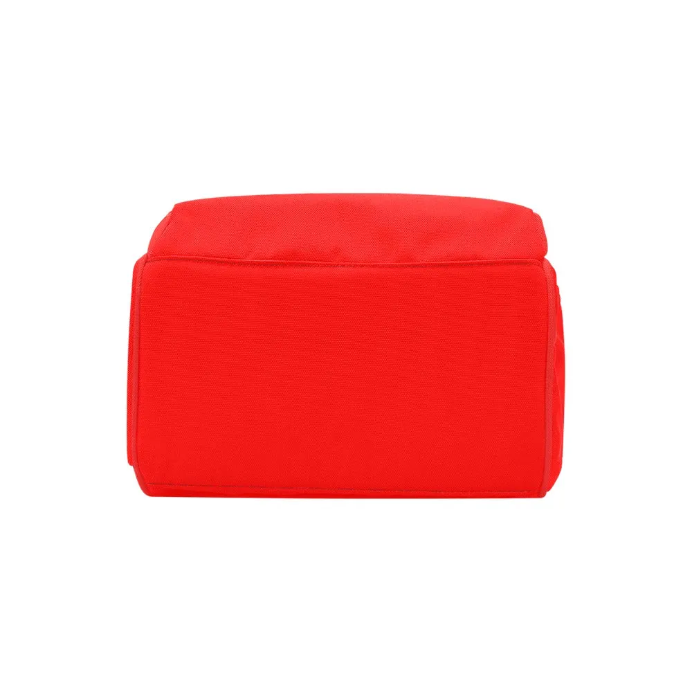Sixty Eight 93 Logo White Red Multi-Function BackPack