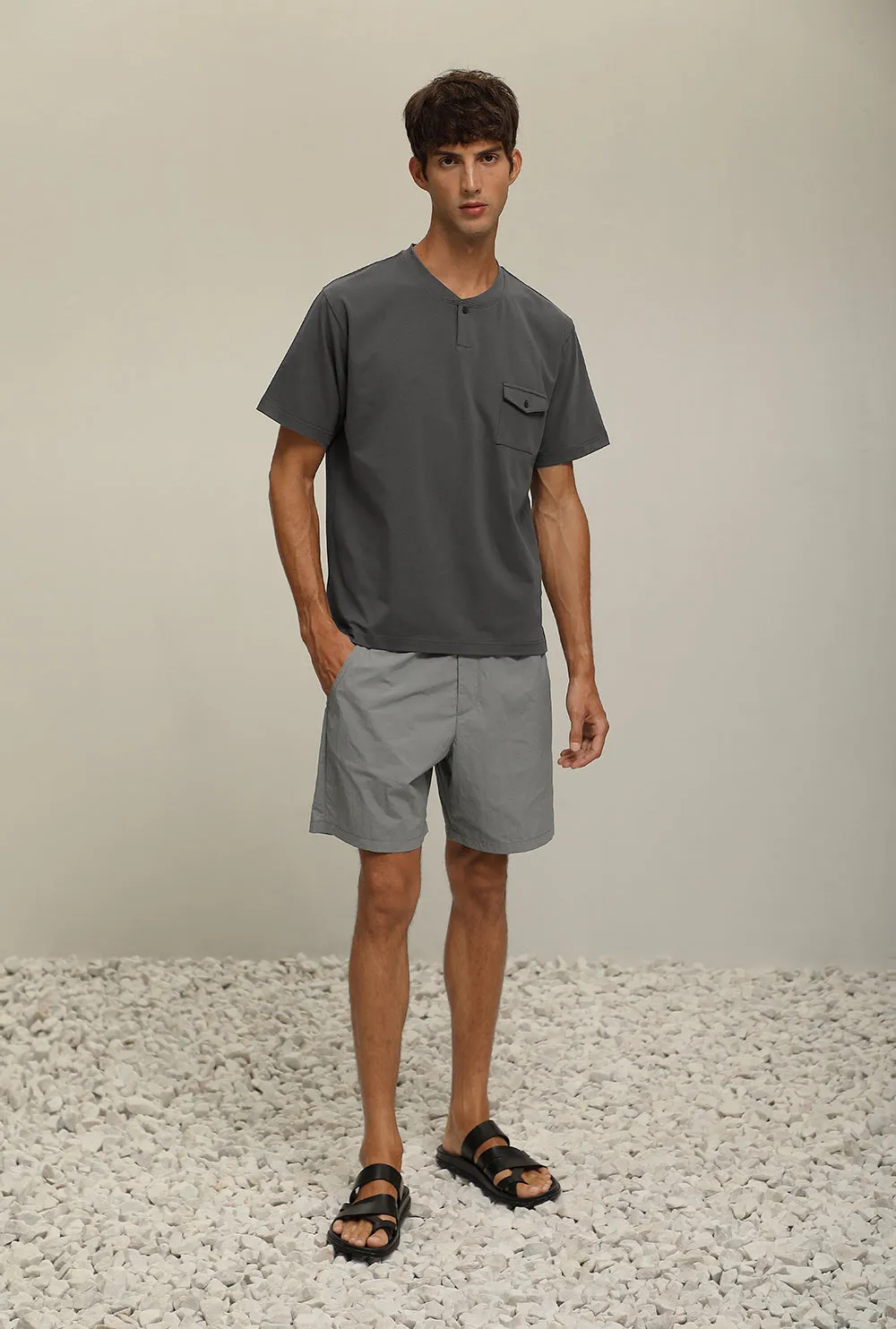 (SP09GY) Quick Dry Breathable Shorts