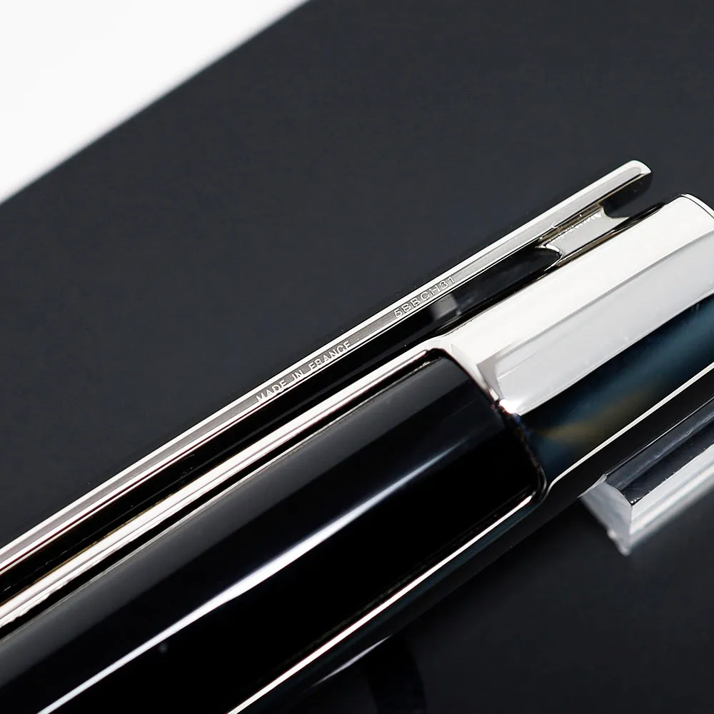 S.T. Dupont Defi Black & Palladium Multi-Function Pen - Floor Model