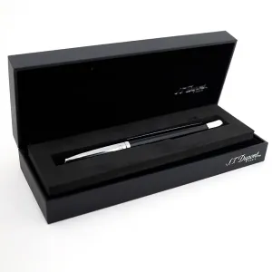S.T. Dupont Defi Black & Palladium Multi-Function Pen - Floor Model