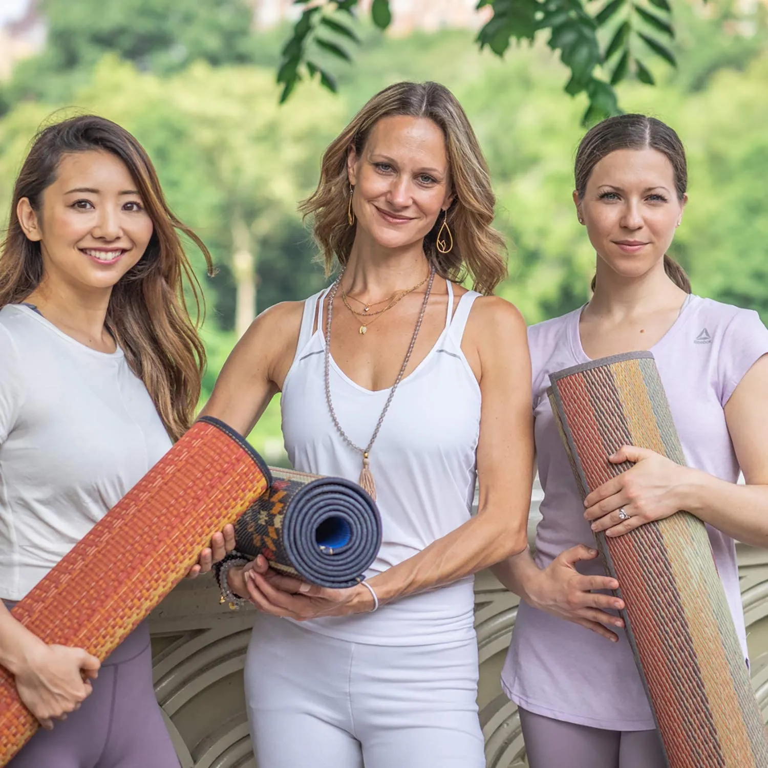 Tatami Yoga Mats - Sakura Fuji Pattern