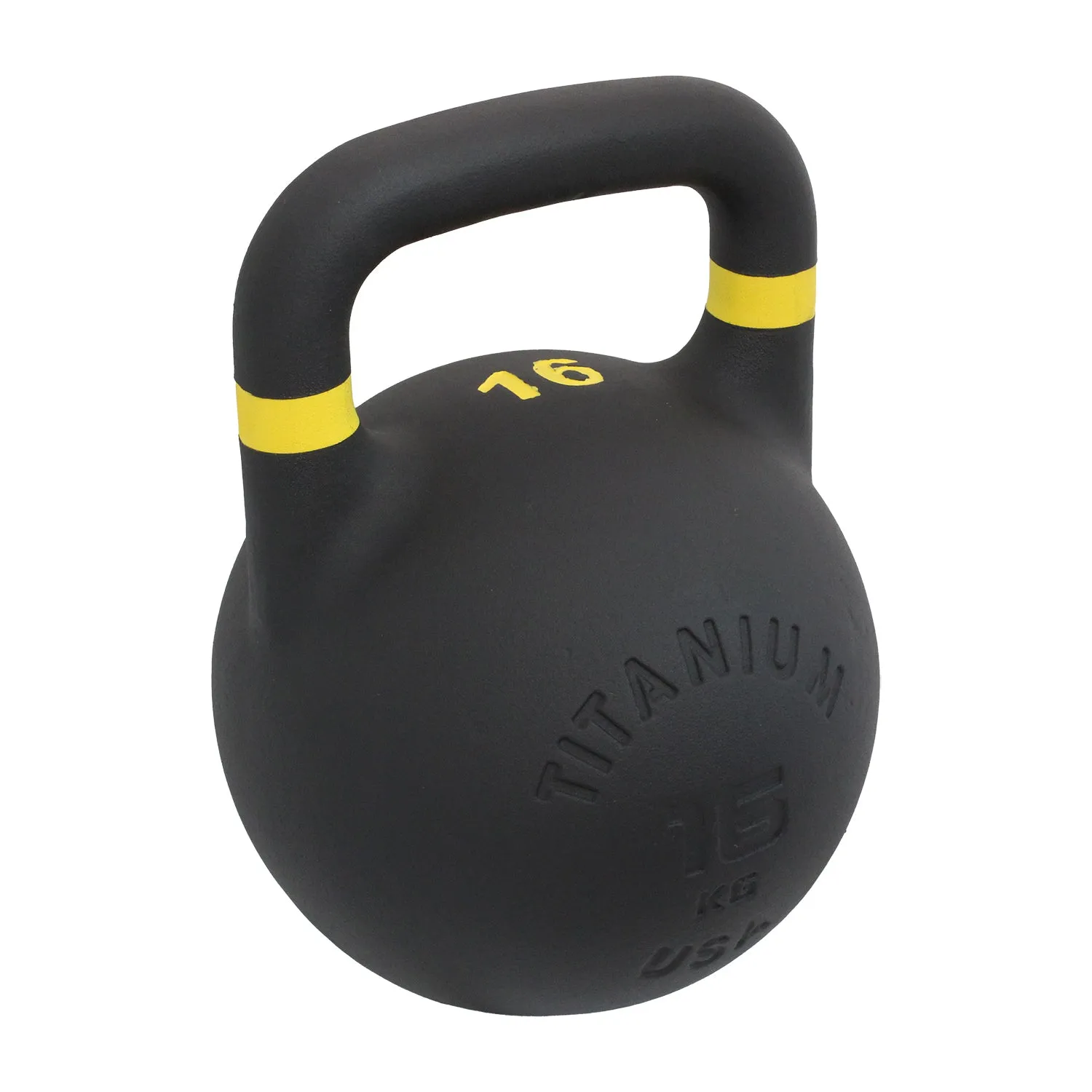 TITANIUM USA 16KG STEALTH SERIES COMPETITION KETTLEBELL