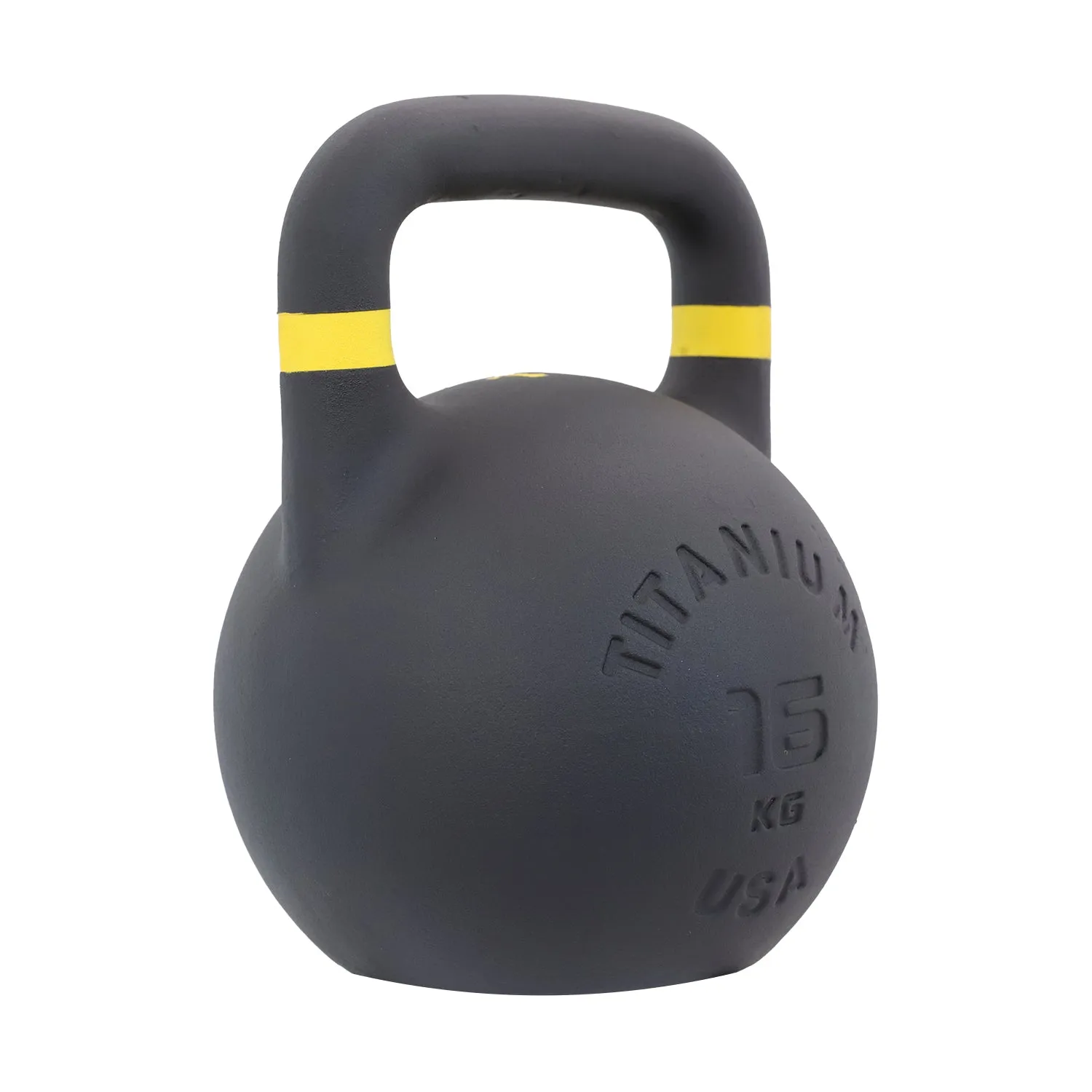 TITANIUM USA 16KG STEALTH SERIES COMPETITION KETTLEBELL