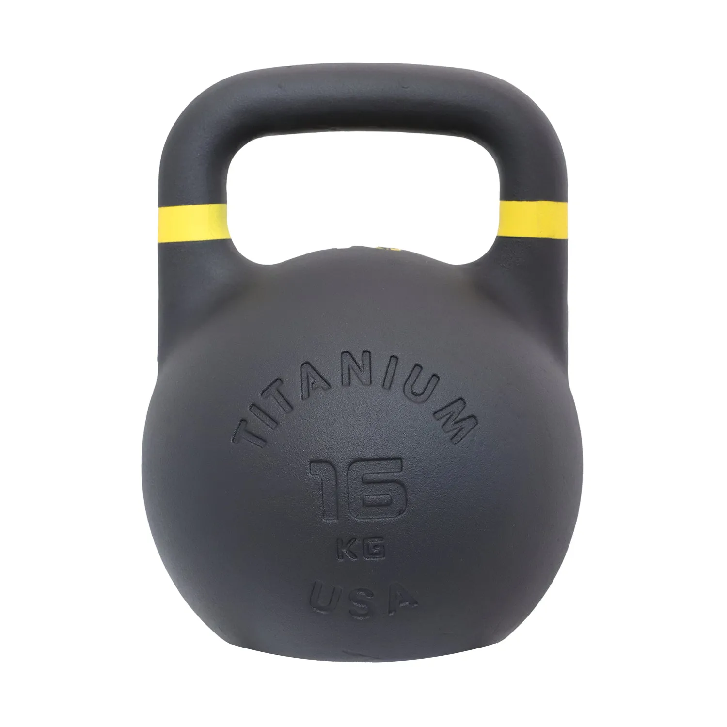 TITANIUM USA 16KG STEALTH SERIES COMPETITION KETTLEBELL