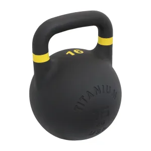 TITANIUM USA 16KG STEALTH SERIES COMPETITION KETTLEBELL