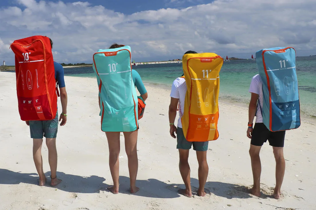 Tool-free Fin for Inflatable Touring SUP