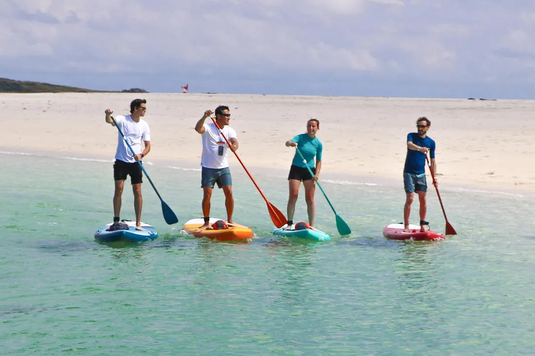 Tool-free Fin for Inflatable Touring SUP