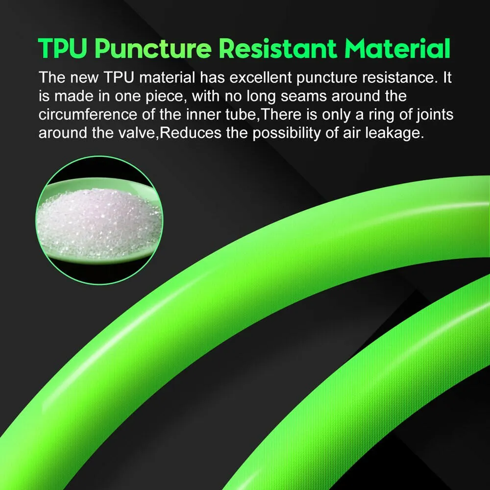 Ultralight Bike Inner Tube Bicycle TPU Material Tire Inner Tube 28in FV60mm French Valves Bike Inner Tube Bicycle Accessory